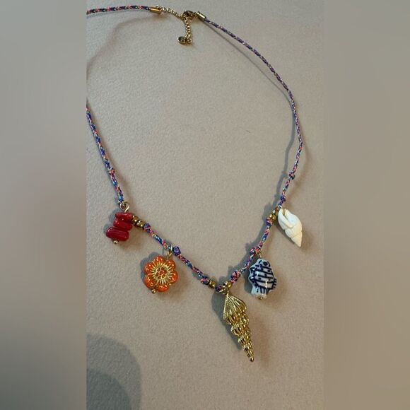 Colorful Charm Necklace A1555 - Picture 3 of 3